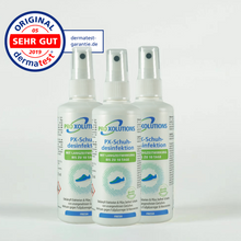 Lade das Bild in den Galerie-Viewer, Pro Xolutions Schuh- Desinfektionsspray 3x125ml